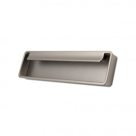 Ручка врезная FOLD, матовый никель, 128 мм, L174 мм, Viefe, Испания